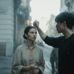 Person shaking head with a sign that reads I can