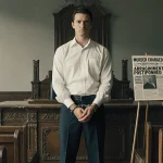 Nick Reiner stands in courtroom at judge