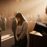 Esmeralda Renee Alderete stands before the judge