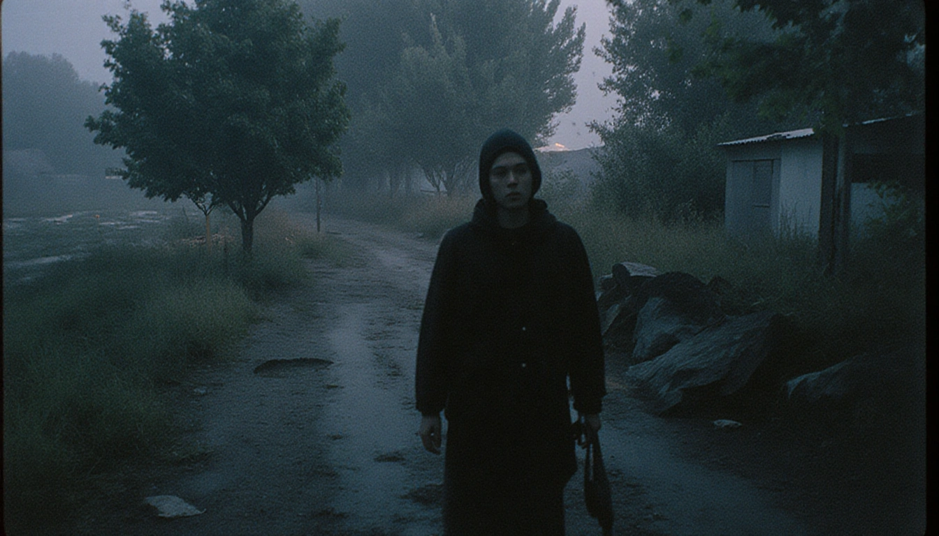 Customer service rep refuses request with apologetic smile and firm hand gesture