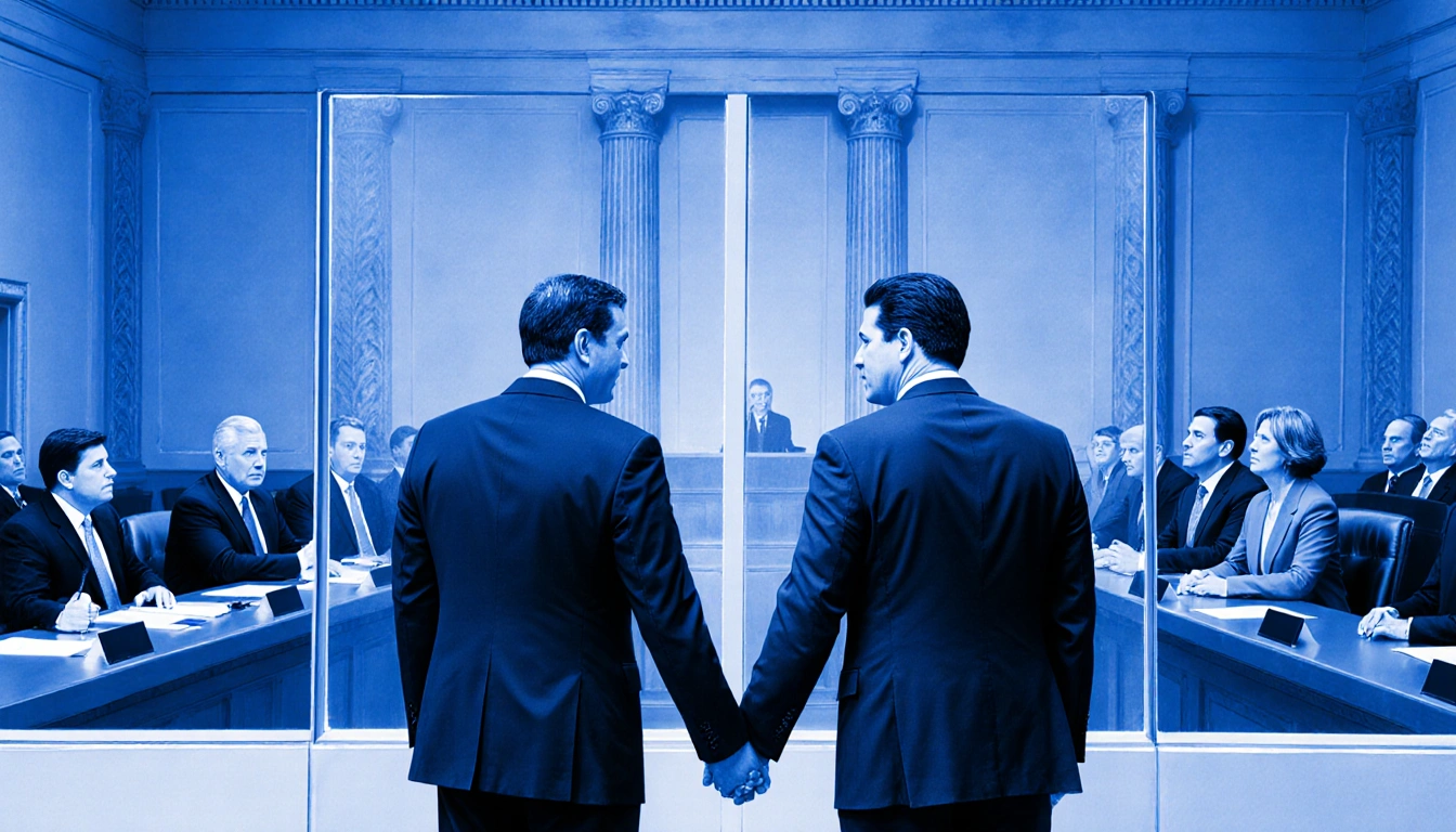 Reps. Garcia and Raskin protest holding hands with Oversight Judiciary committee members in chamber