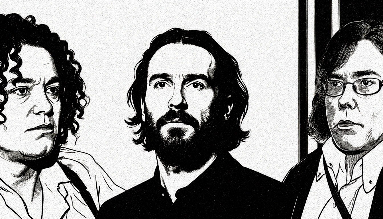 Chatbot typing a refusal about depicting Russell Brand with criminal charges.