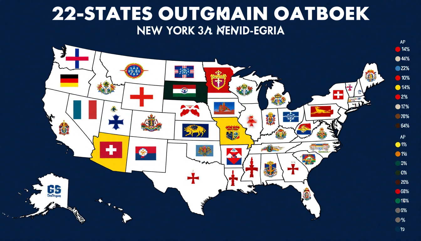 Infographic map shows Salmonella outbreak spread across US states with Pennsylvania and New York highlighted as most affected