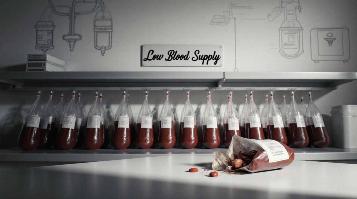 Reveals Blood Shortage Crisis Threatening Hospitals