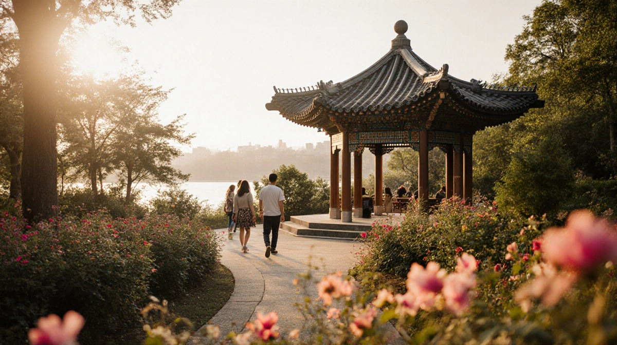 Exposes Korean Pavilion in San Antonio’s Park