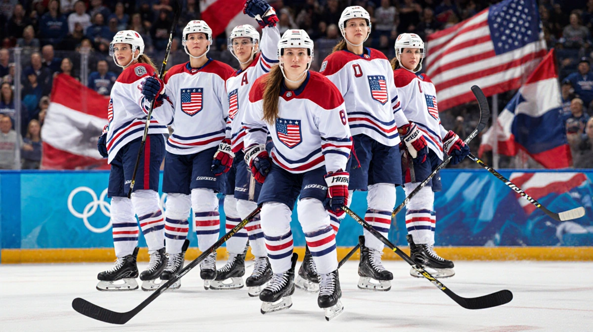 Hilary Knight leads the U.S. women