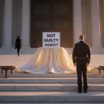 Officer Christopher Taylor standing before