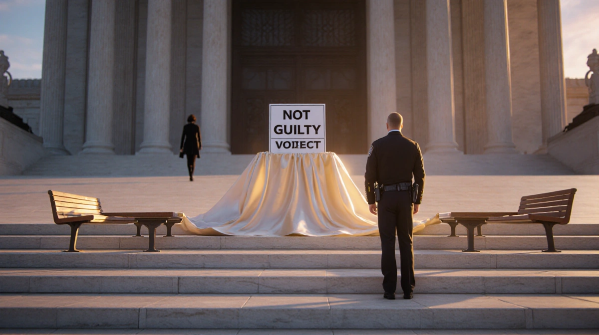 Officer Christopher Taylor standing before