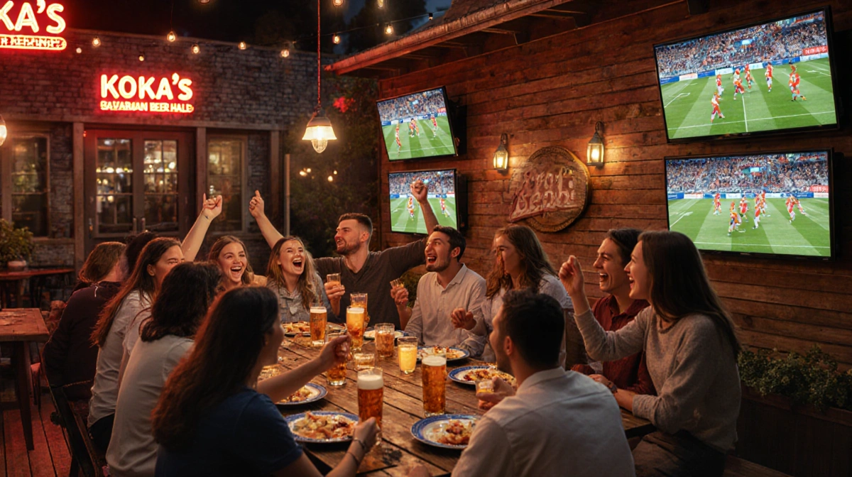 Reveals Koko’s Bavarian Beer Hall: Austin’s Sports-Food Powerhouse